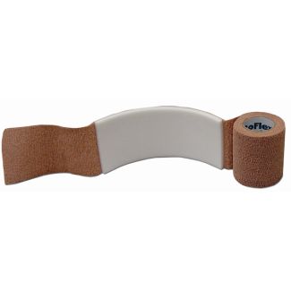 Coflex® Absorbent Foam Dressing, 2" x 2.5 Yards, Tan
