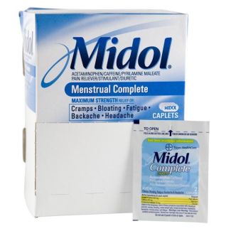 Midol® Maximum Strength, Unit Dose Packs, 50/Box