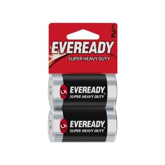 Economy "C" Alkaline Batteries, 2/Pack