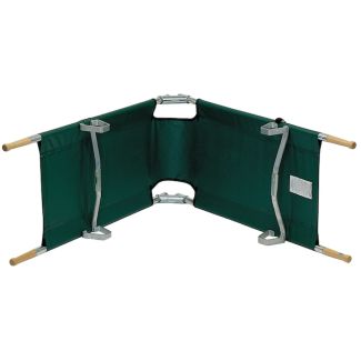 Easy-Fold Aluminum Pole Stretcher, 87" Long
