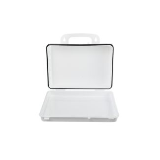 Empty 25-Person Plastic First Aid Kit