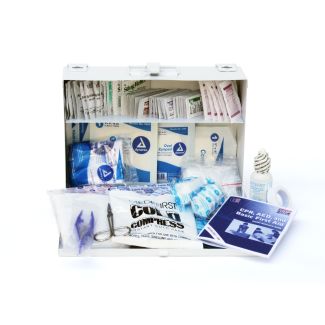 Complete 25-Person Metal First Aid Kit