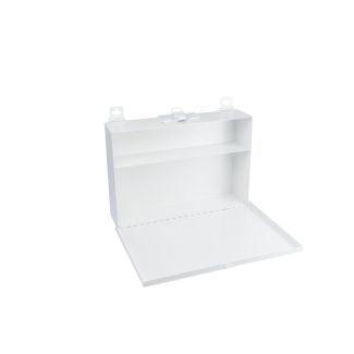 Empty 25-Person Metal First Aid Kit