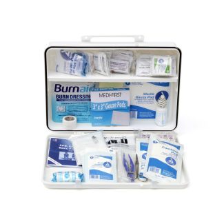 Complete 50-Person Plastic First Aid Kit