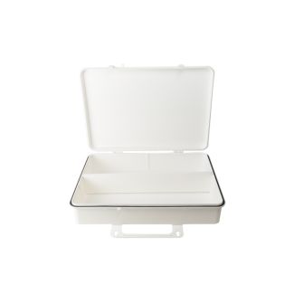 Empty 50-Person Plastic First Aid Kit