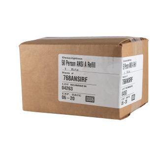 Refill for 50-Person First Aid Kit