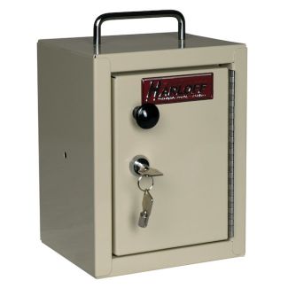 Small Single Door, Single Lock Narcotic Cabinet, Beige