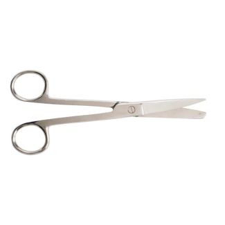 Operating Scissors, Straight, 5-1/2", Sharp/Blunt