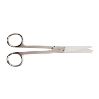 Operating Scissors, Straight, 6-1/2", Sharp/Blunt