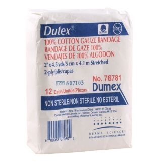 2" x 4 Yds Conforming Bandage, Non-Sterile. 12/Bag