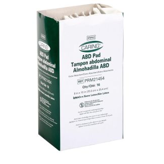 Economy Sterile 8" x 10" Combine Dressings, 16/Box
