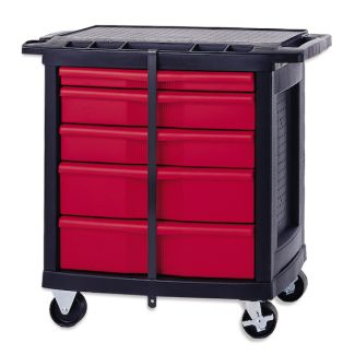 Rubbermaid® 5-Drawer Mobile Work Center