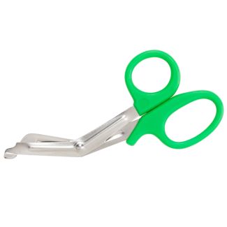 Para-Med Scissors, 7", Green