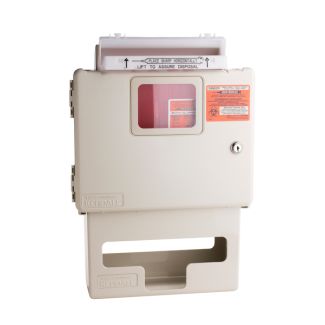 Wall Dispenser with Glove Holder