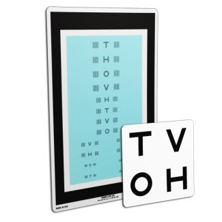 Good-Lite® Insta-Line Translucent Vision Chart Set, HOTV