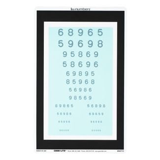 LEA Numbers® Chart for Good-Lite® Insta-Line