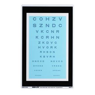 Good-Lite® Insta-Line Vision Chart, Sloan Letters