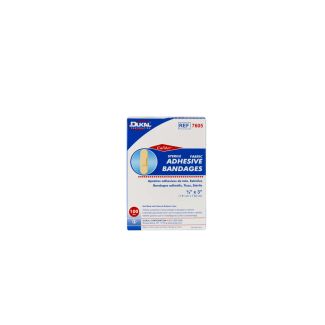 3/4" x 3" Soft Flexible Fabric Bandages,100/Box