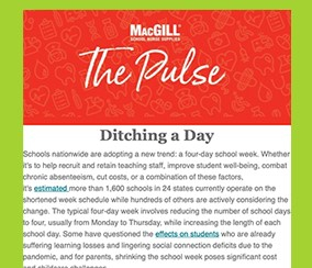 MacGill Current eblast