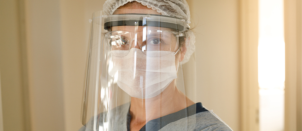 Using Face Shields and Goggles for COVID-19 Prevention